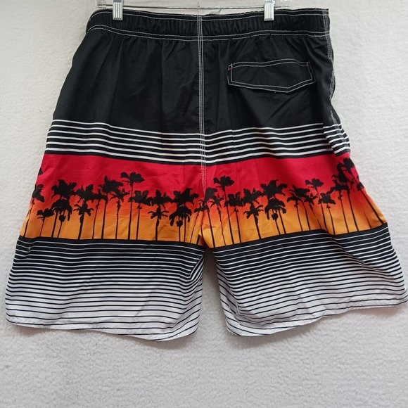 Joe Boxer Mens Size XL Beach Scene Board Shorts Summer Trunks Swim Surf Street - Picture 3 of 6